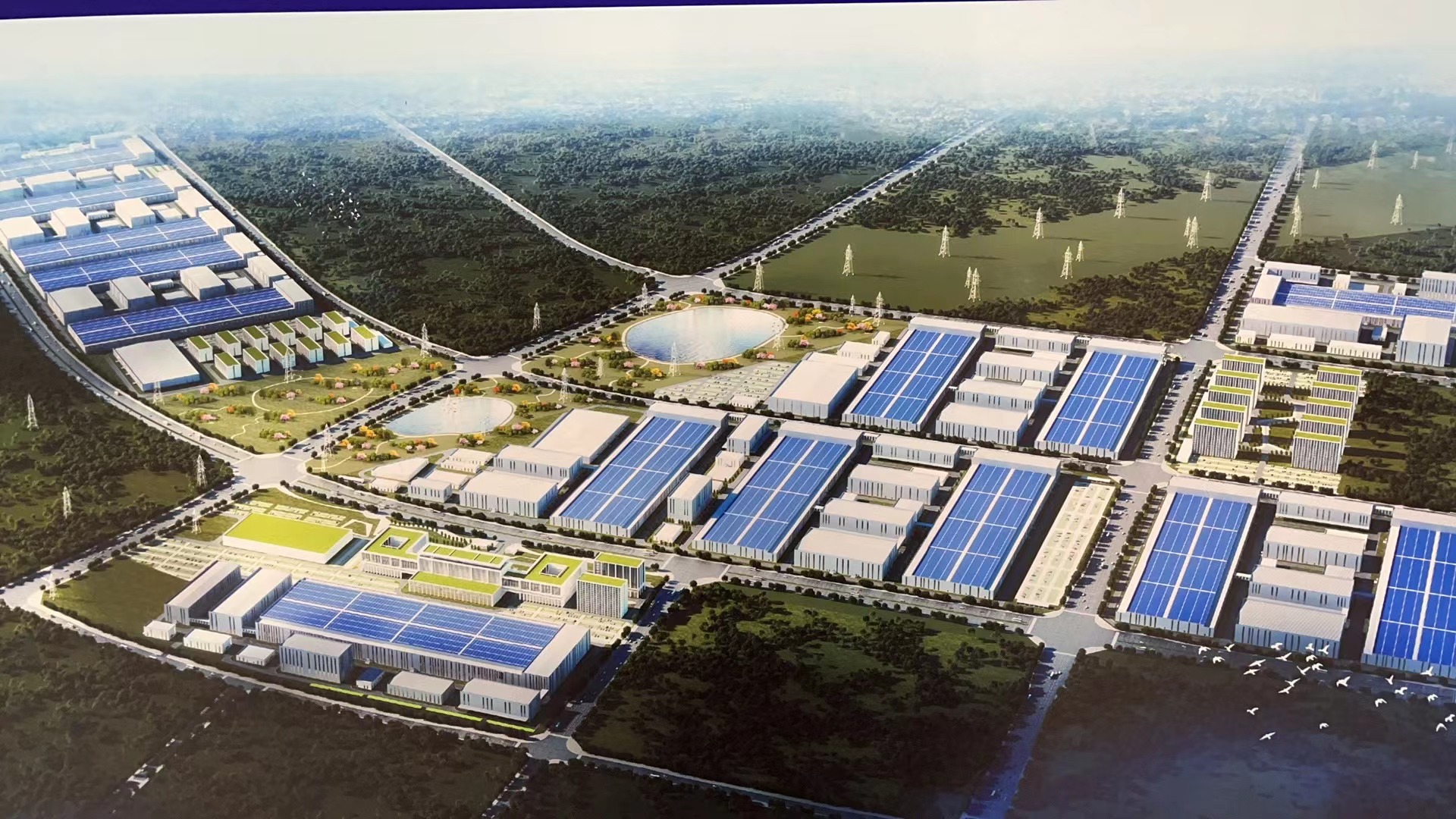 中建三局助力孝感新能源產業騰飛，楚能新能源電芯潔凈包項目正式開工